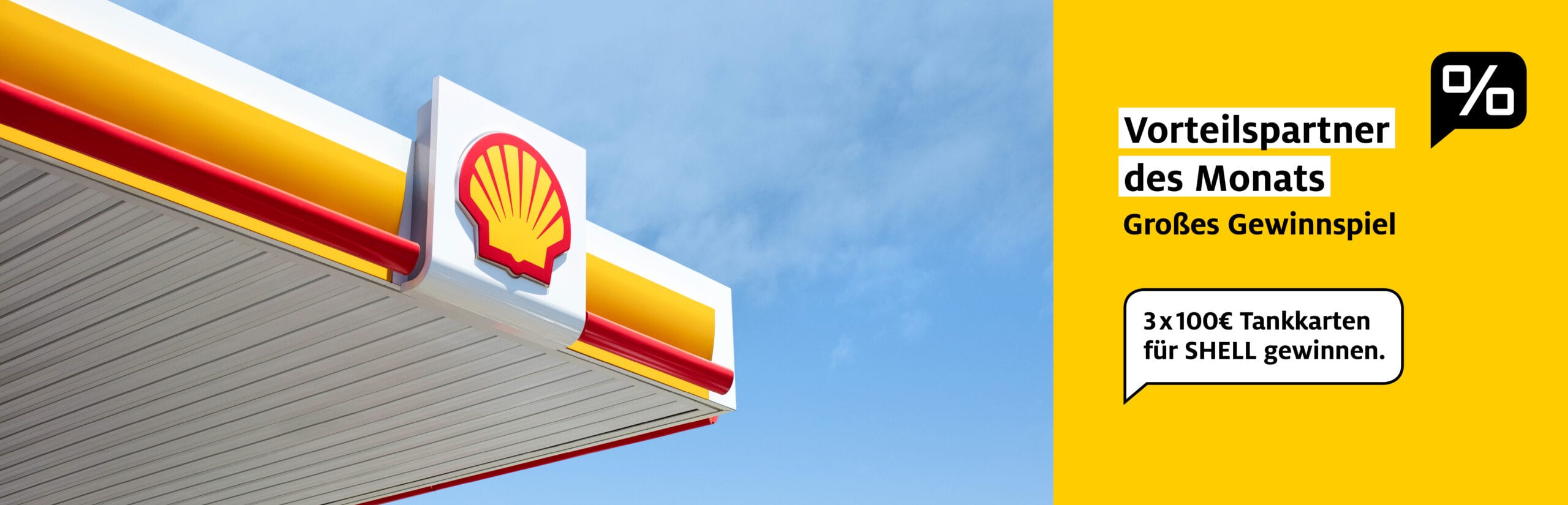 3 x 100€ Tankkarten für Shell gewinnen