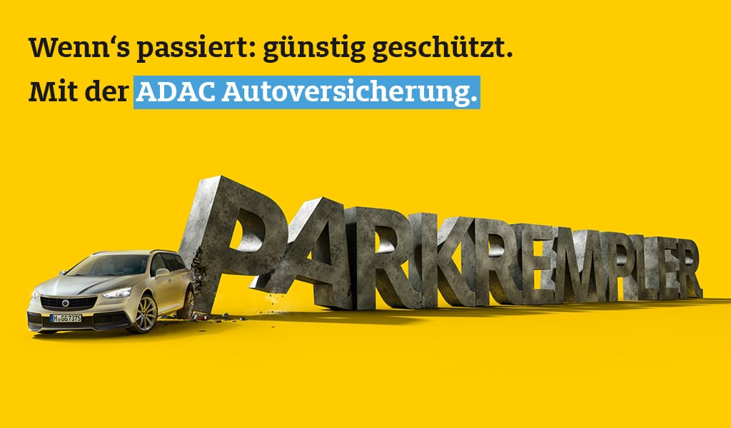 Wenn's passiert: Günstig geschützt. Mit der ADAC Autoversicherung.