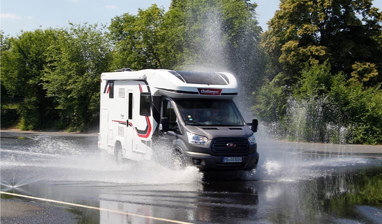 Gutschein für Wohnmobil / Caravan-Fahrsicherheitstraining