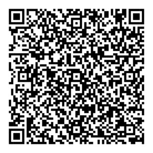 QR-Code mit dicht gepackten schwarz-weißen Mustern zur Kodierung digitaler Informationen.